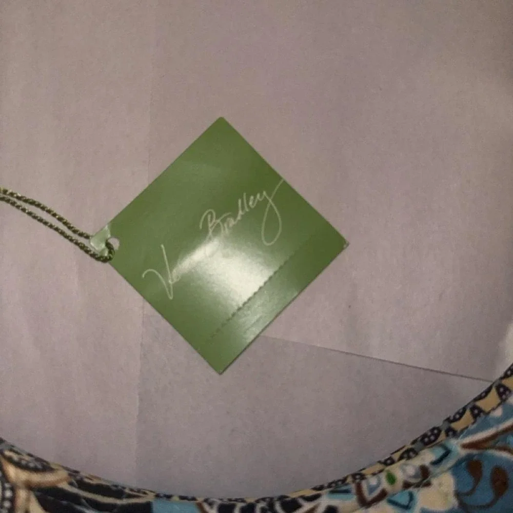 NWT Vera Bradley Bali Blue Quilted Hobo Shoulder Bag